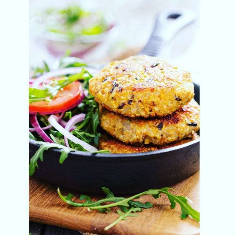 vegan quinoa burgers